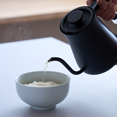 水やお湯があれば、電気がなくても調理可能