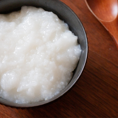 体調にあわせてお米のやわらかさを調整